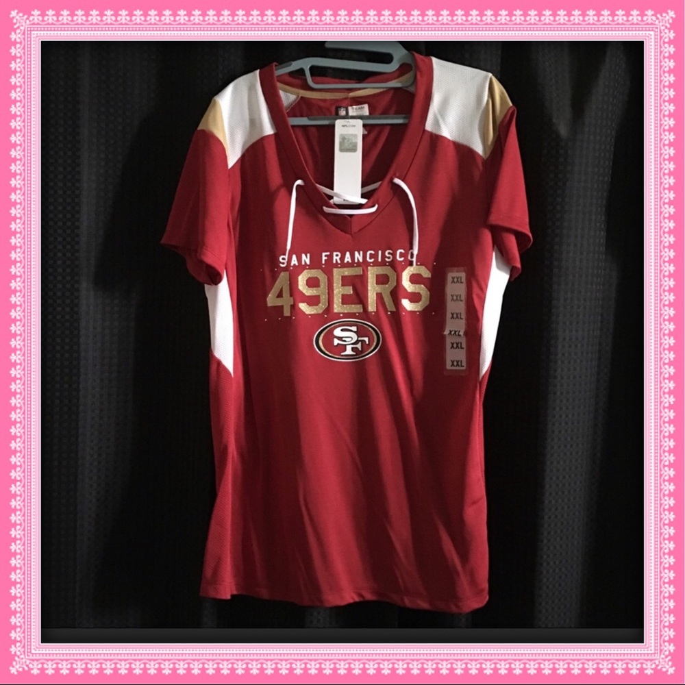 49ers Top XXL NWT