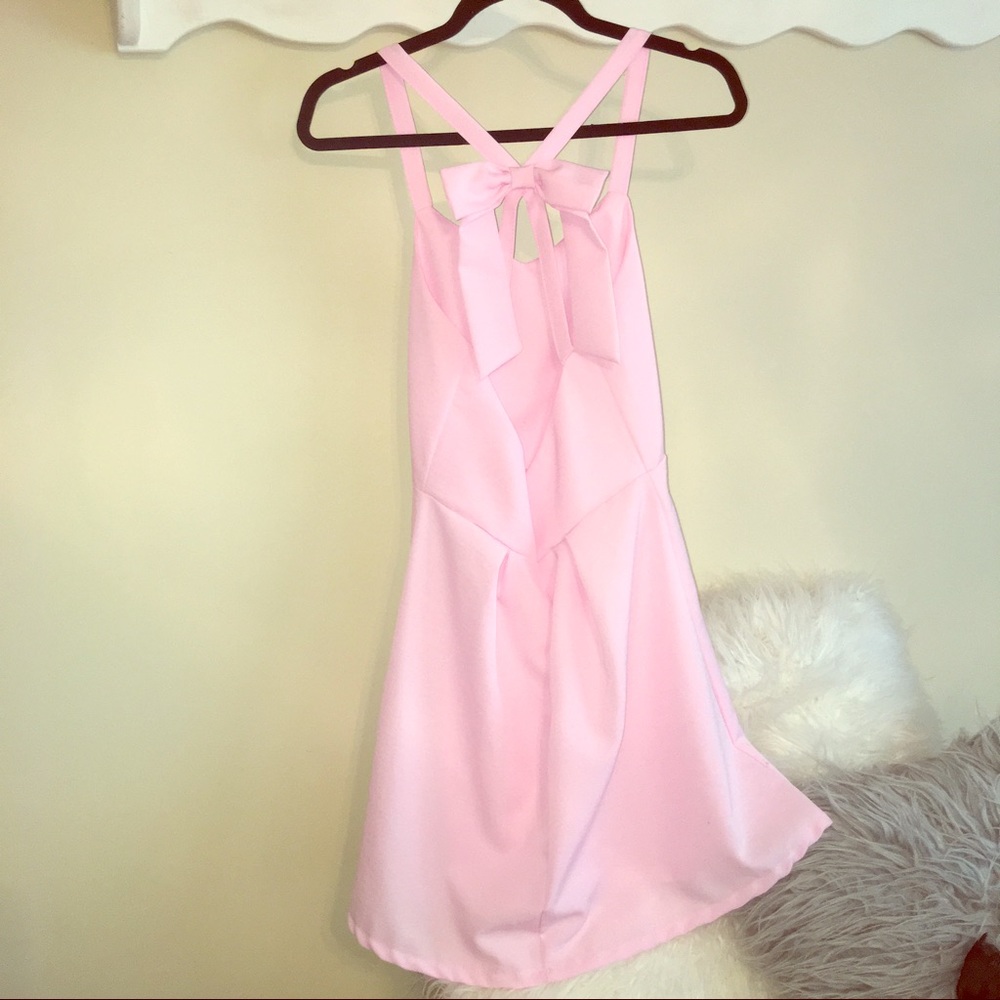 Pink dress