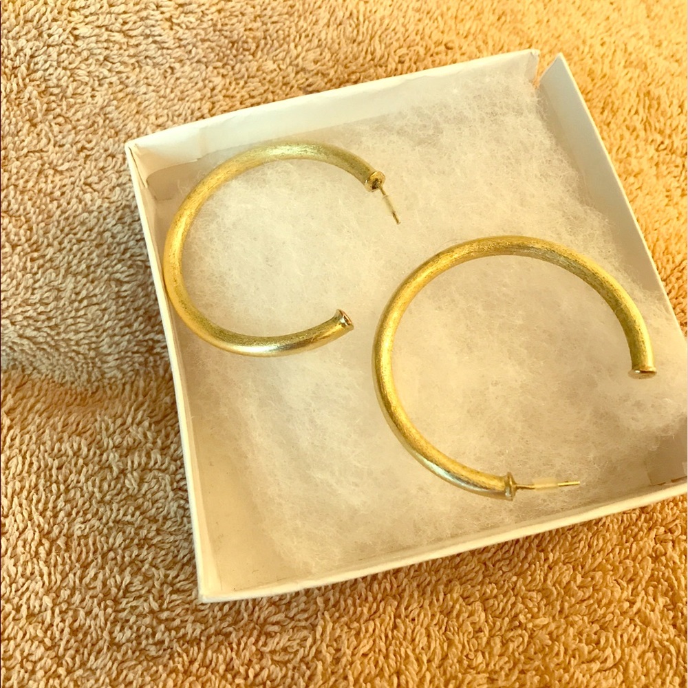 Shelia Small 'Everybody favorite hoop earrings"