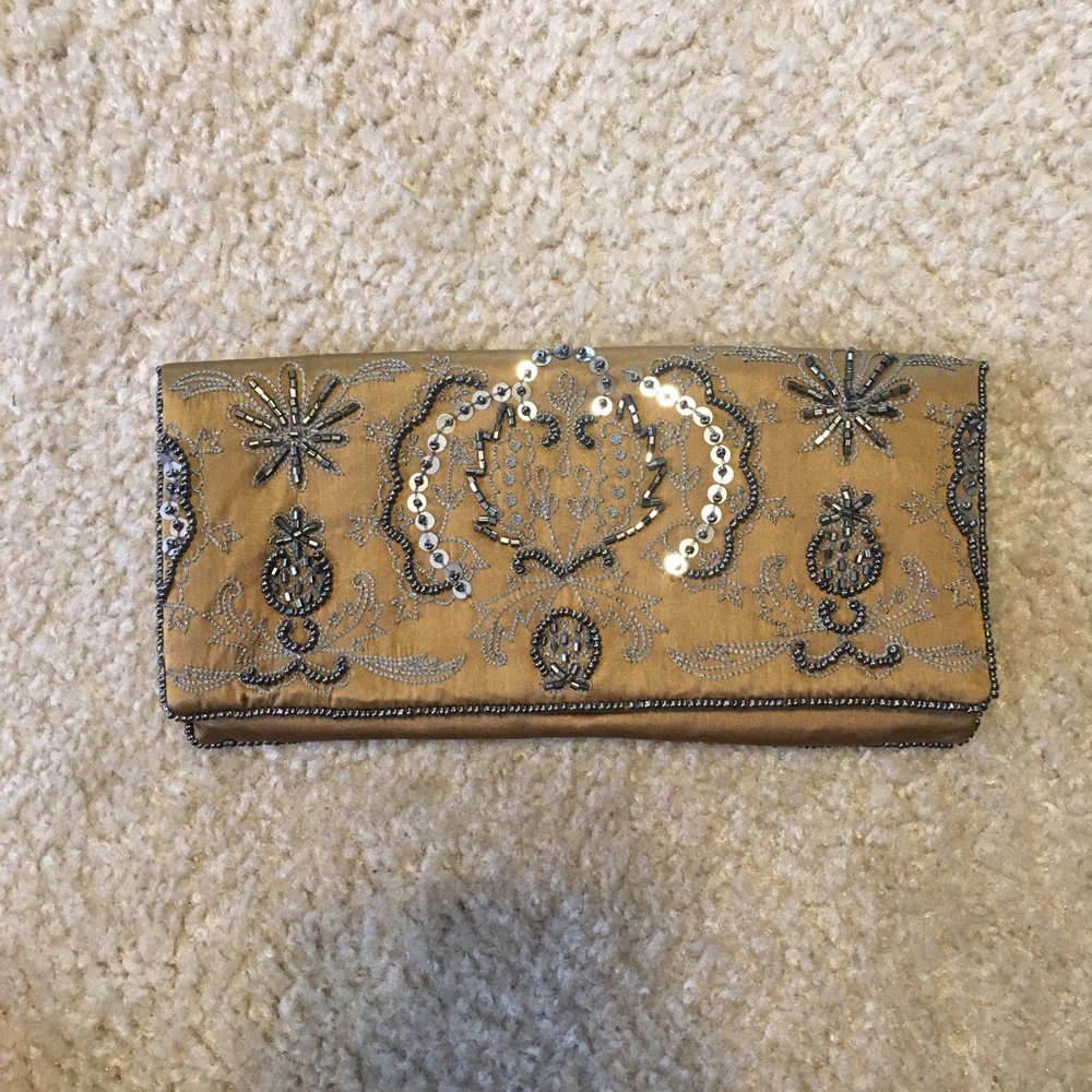 Nine West Beaded Clutch