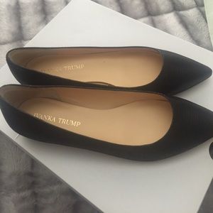 Black Ivanka Trump flats
