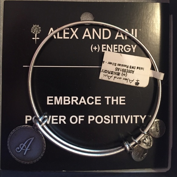 Alex and Ani Jewelry - NWT Alex and Ani "A" bracelet