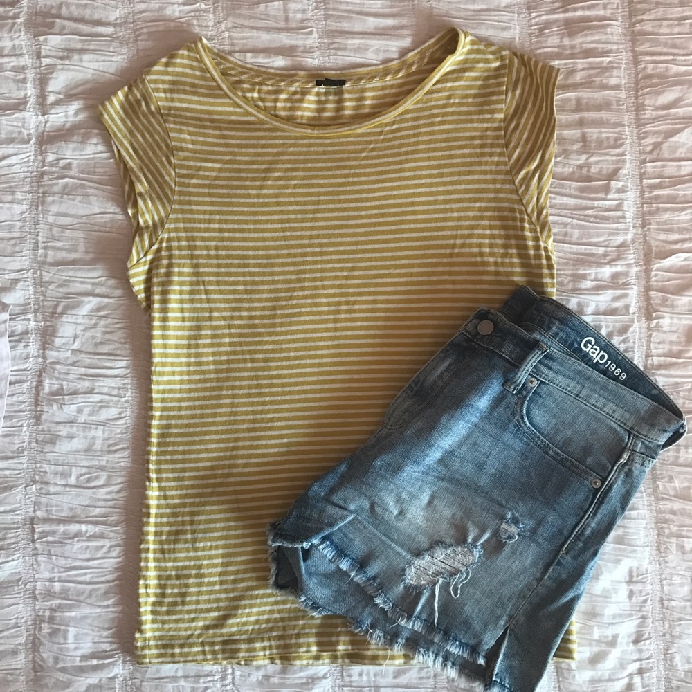 FINAL MARKDOWN! J.Crew cap sleeve tee