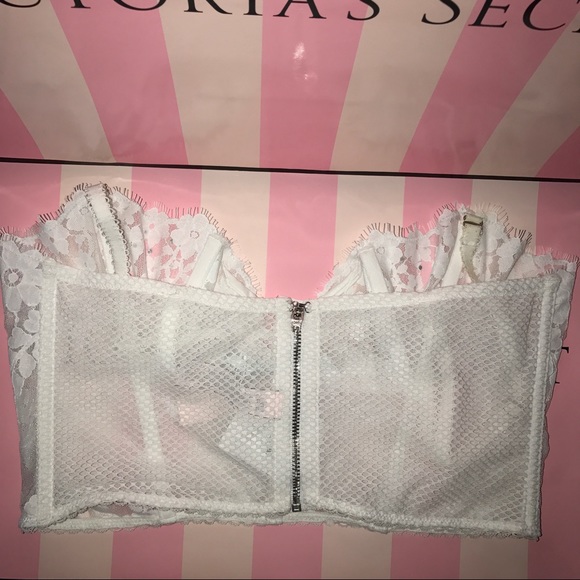 Victorias Secret Long Line lace bustier corset Bra - Picture 5 of 7