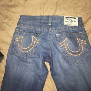 Authentic straight leg true religion jeans