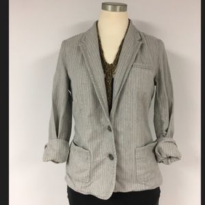 Madewell Cotton Linen Blazer