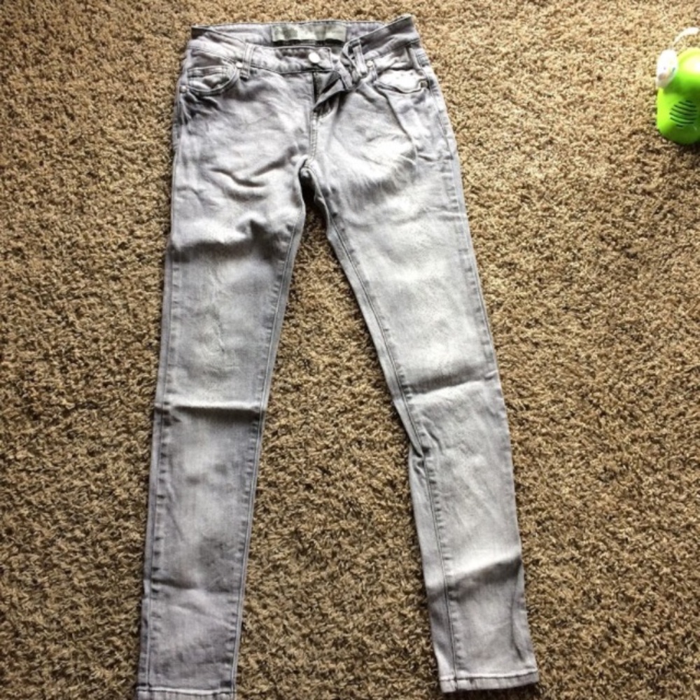 Charlotte Russe lace print dinem skinnies