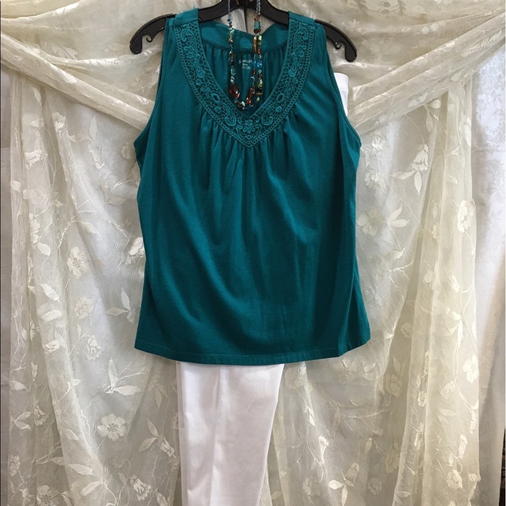 Beautiful Teal Colored Top