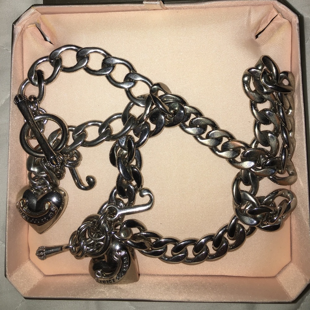 Juicy couture bracelet & necklace set