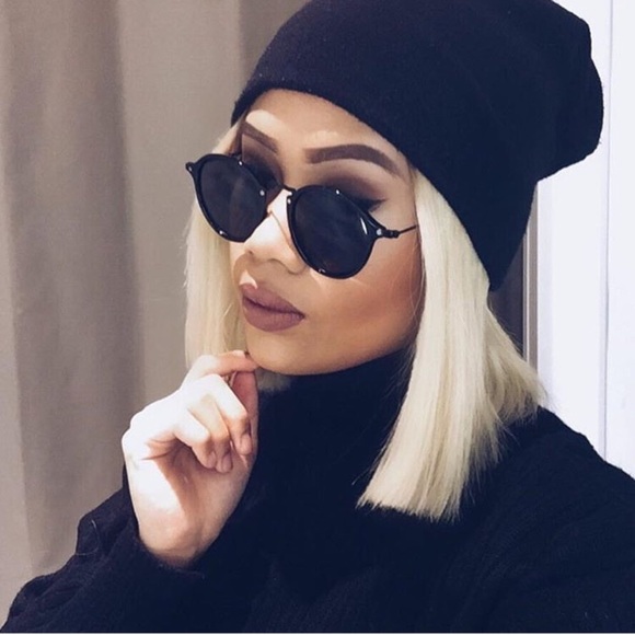 🌒 Vista" Black Frame Sunglasses 🌒 - Picture 1 of 6