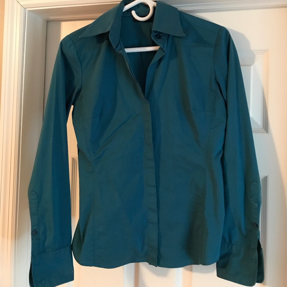 New York & Company Button Down Shirt