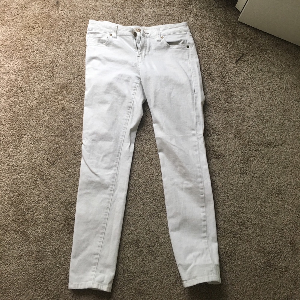 White jeans