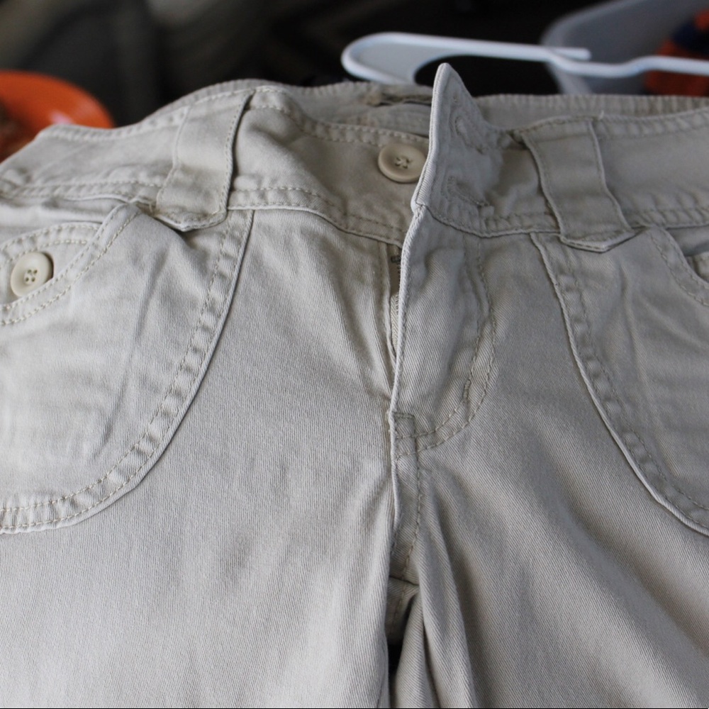 Be Bop Juniors Size 1 Khaki Skinny Pants