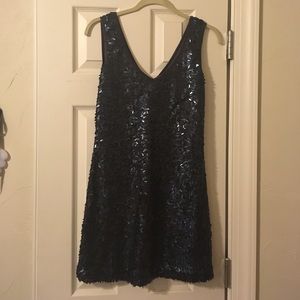 Love Reign sequined cocktail mini dress