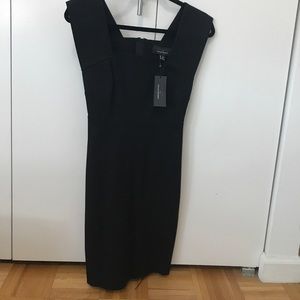 Banana republic black sleeveless dress