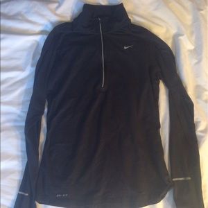 Nike quarter zip running jacket