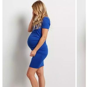 Pink Blush Maternity Short Dress