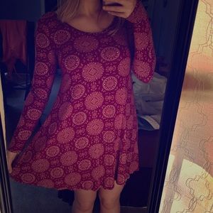 Forever 21 Patterned Skater Dress