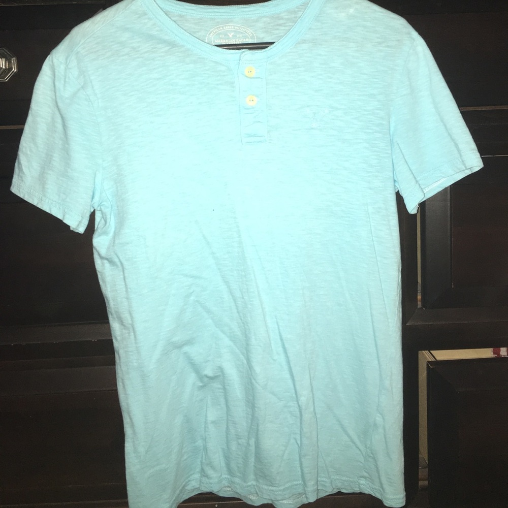 blue nice t shirt