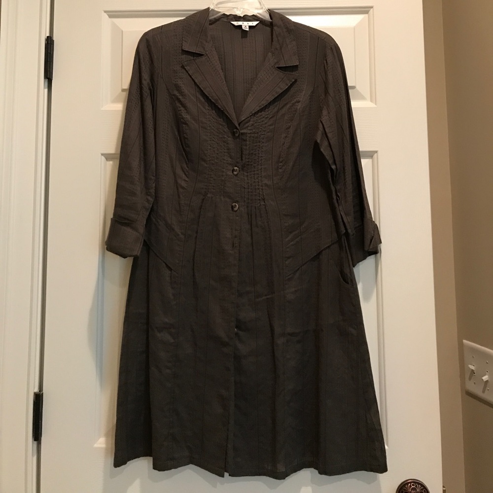 CAbi Lightweight Olive Jacket