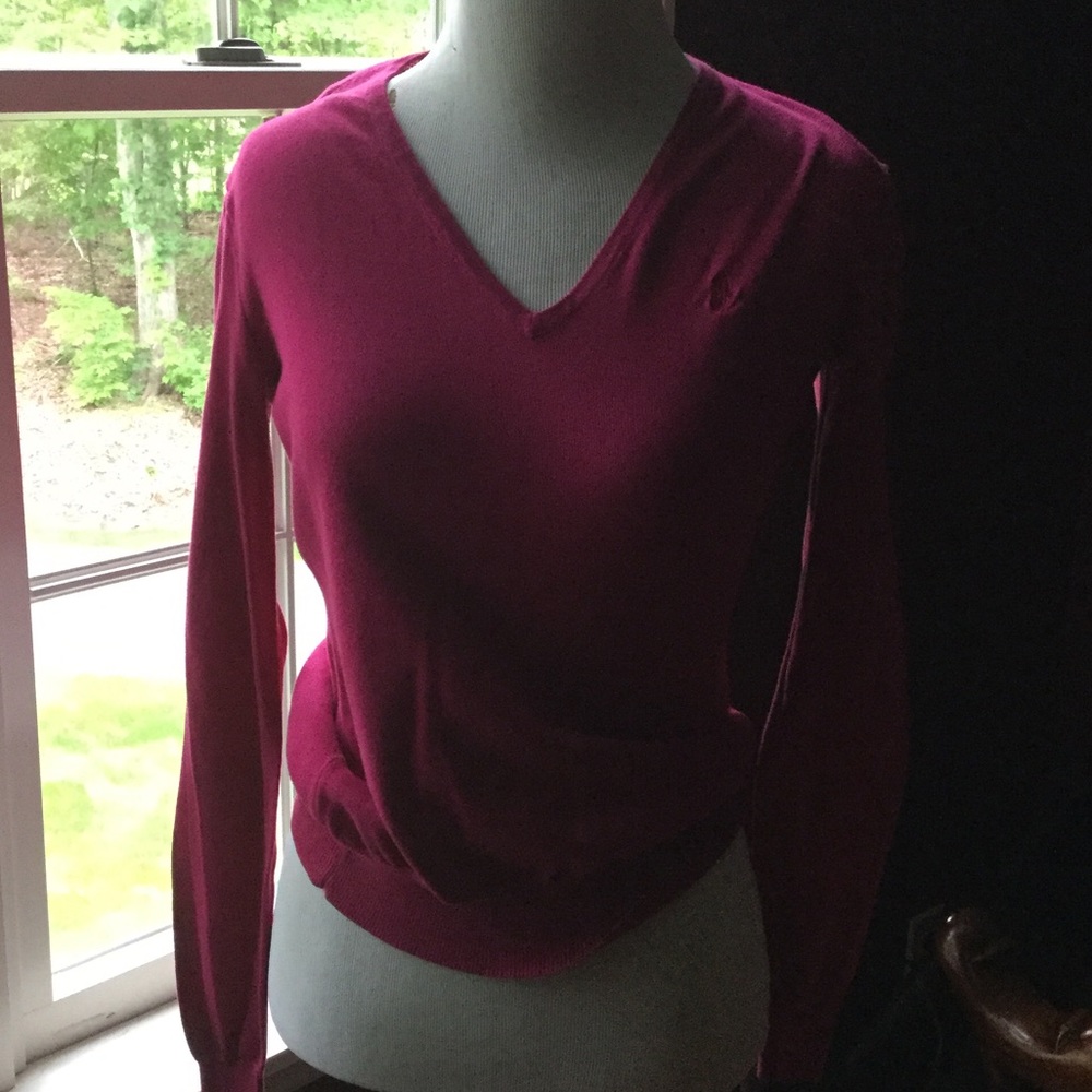 Ralph Lauren hot Barbie pink sweater
