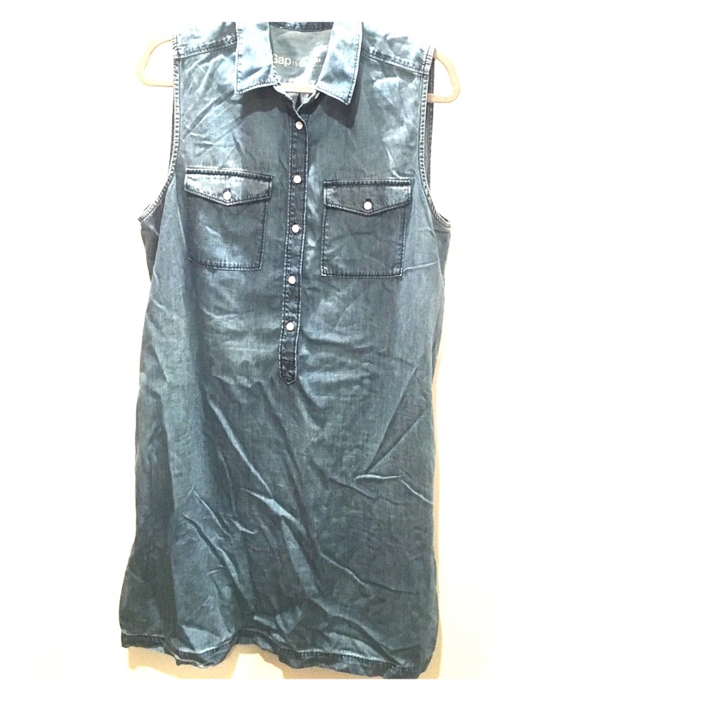 GAP Denim Shirt Dress