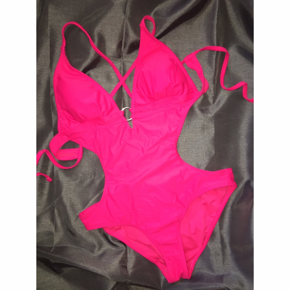 Hot Pink Monokini