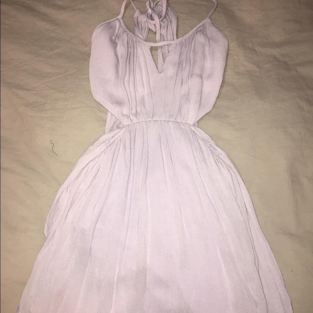 Purple cut out dress!