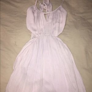 Purple cut out dress!