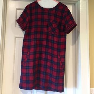 Madewell plaid dress