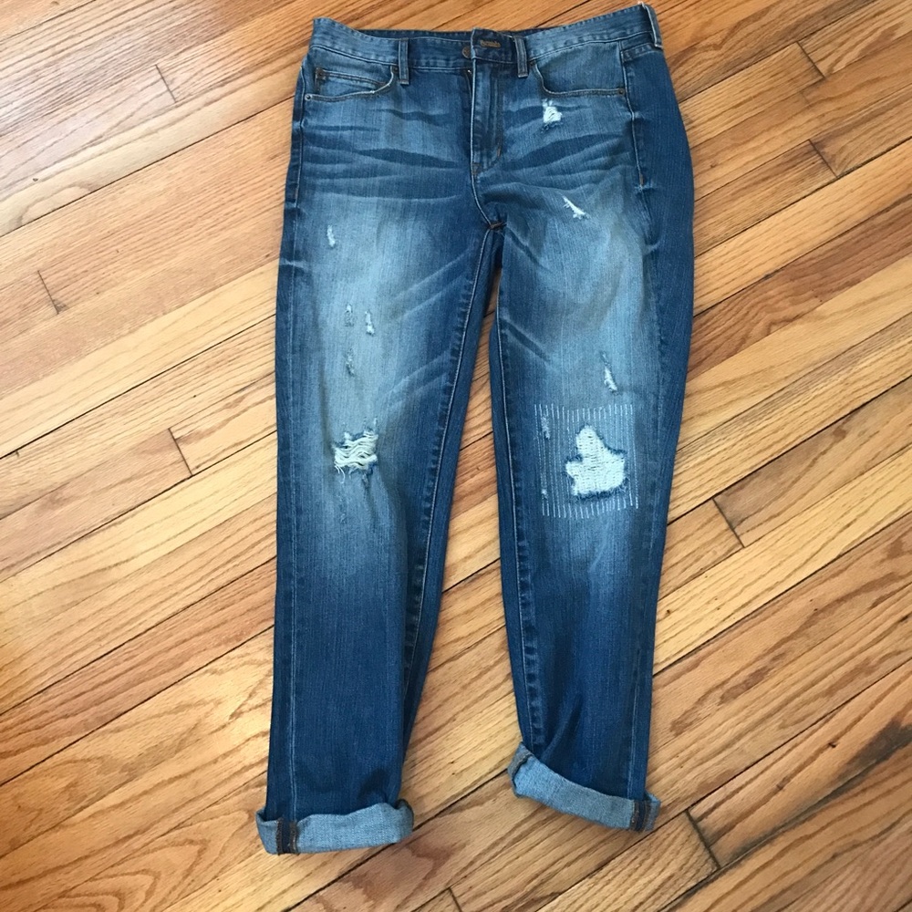 J. Crew boyfriend jeans