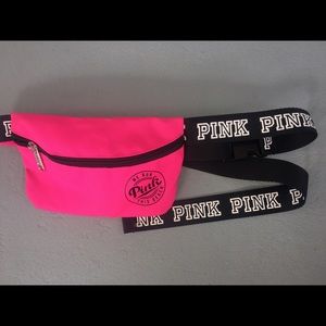 PINK fannypack, adjustable!💗