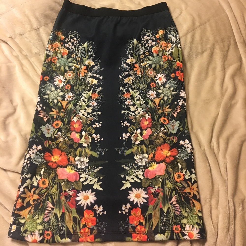 Forever 21 midi skirt