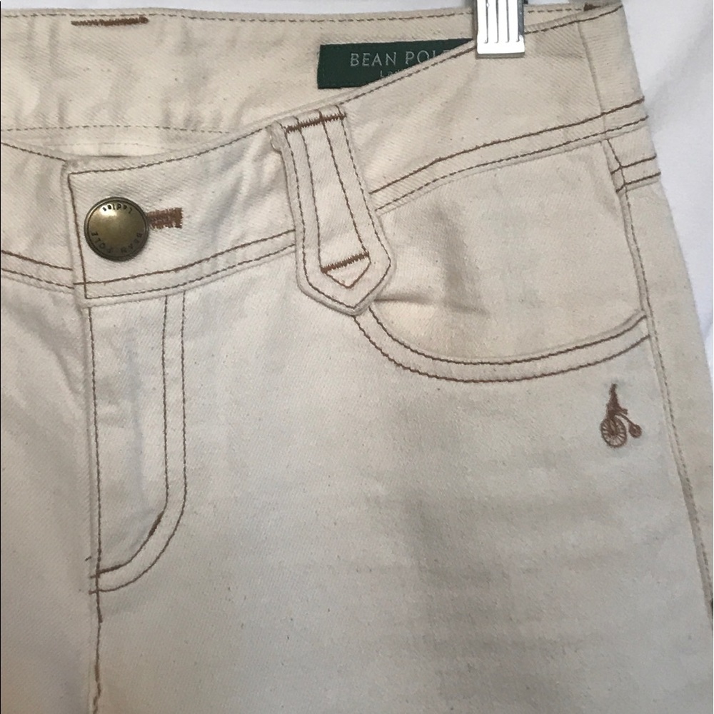 Bean Pole Women's  Casual Pants, Beige