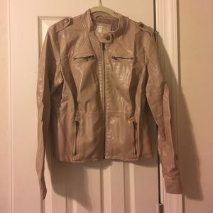 Heather Rose Faux Leather Jacket