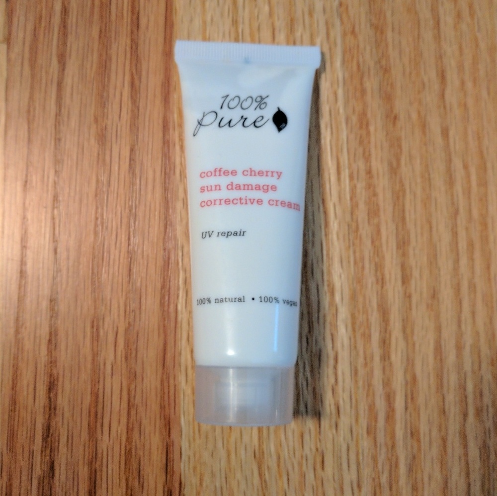 100% Pure coffee cherry sun damage cream