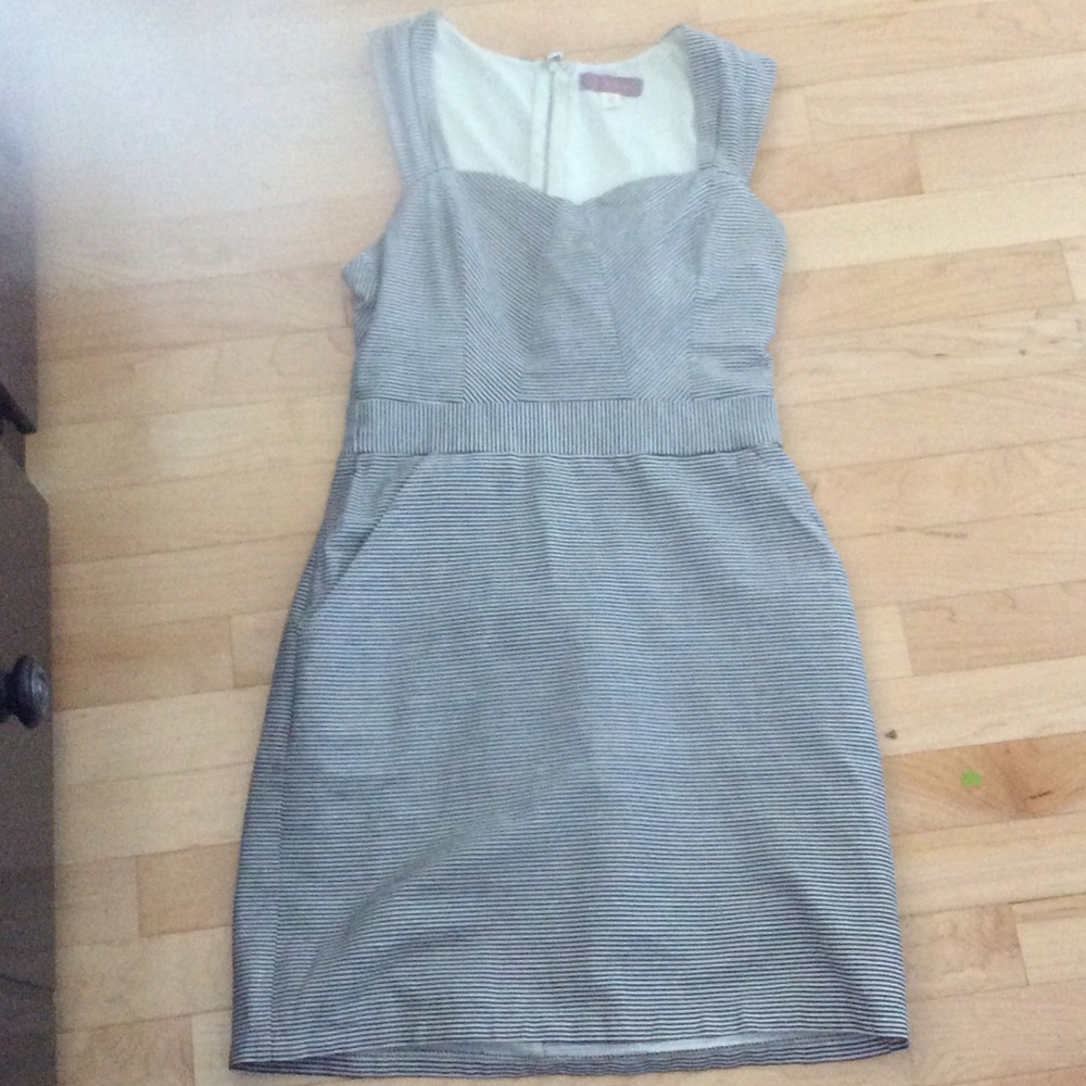 Black and white striped dress from Francesca's