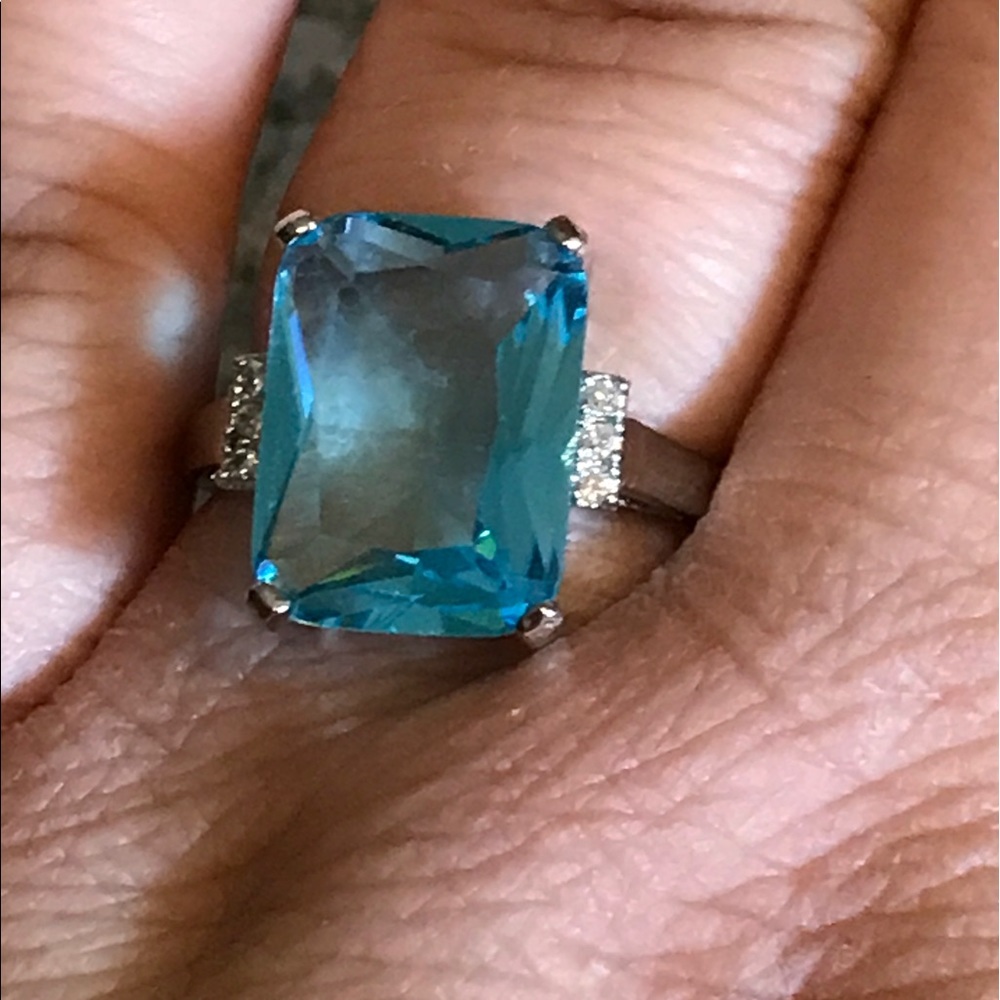 Aquamarine Ring