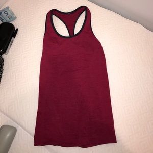 RASPBERRY TANK TOP LULU LEMON