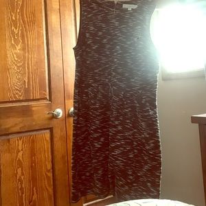 Black and white dress