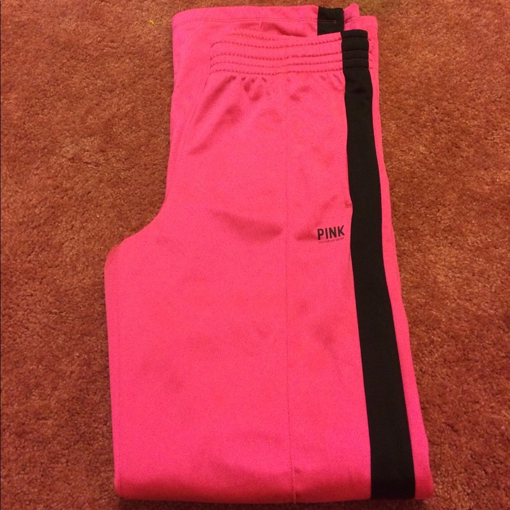 Pink sweat pants