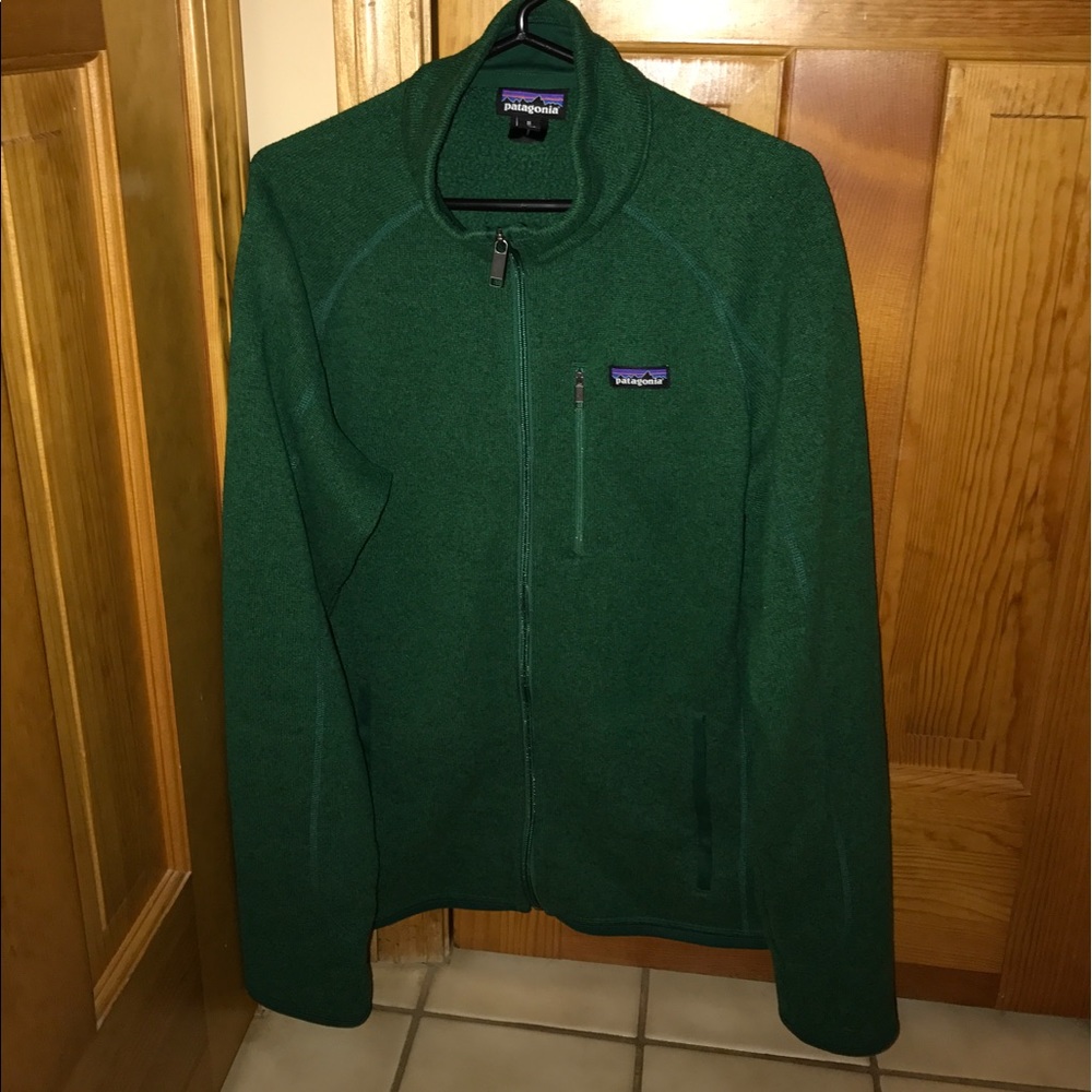 Men's medium green Patagonia Better Sweater
