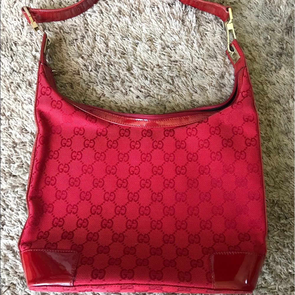 Red Monogram Gucci