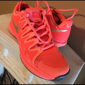Coral Nikes