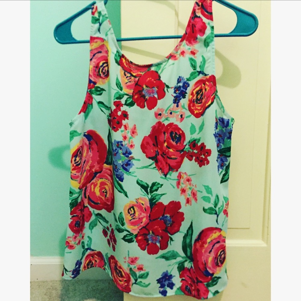 Floral Tank/Blouse