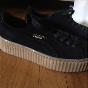 New Rihanna Puma Creepers Black Size 8
