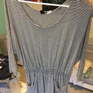 Urban outfitters stripped romper