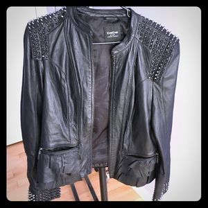 Leather jacket