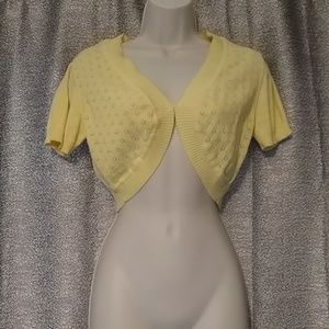 Cropped Yellow Sweater