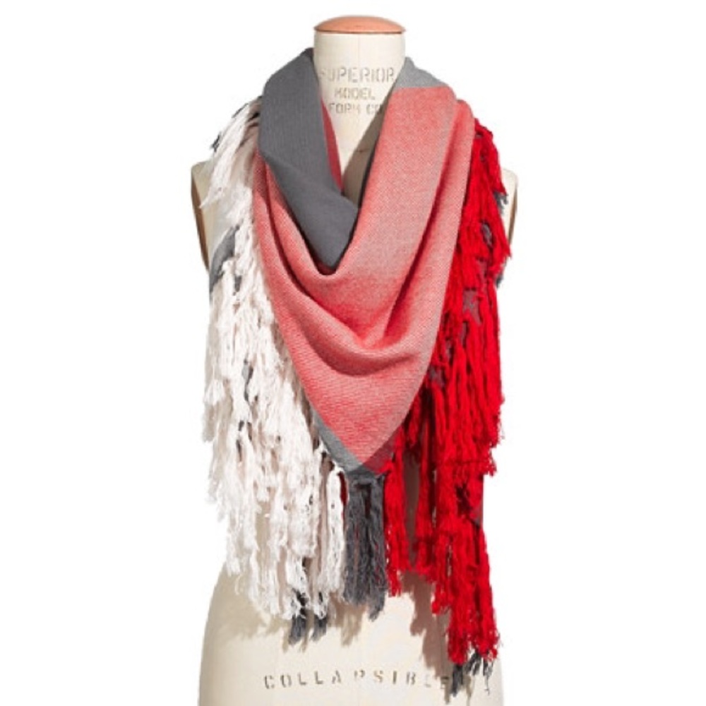 Madewell Plaid Blanket Scarf